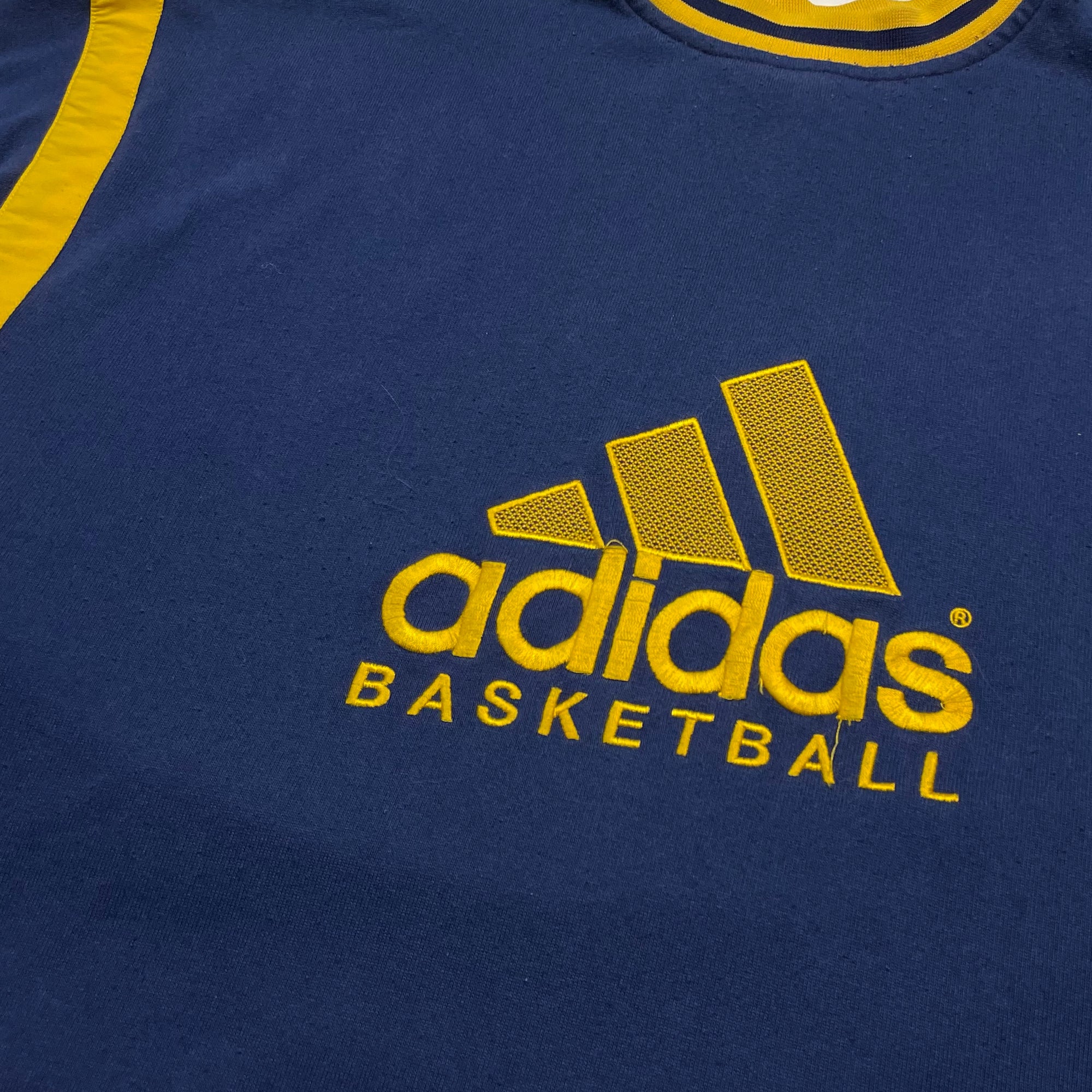 Sweatshirt - Adidas Basketball - Bleu