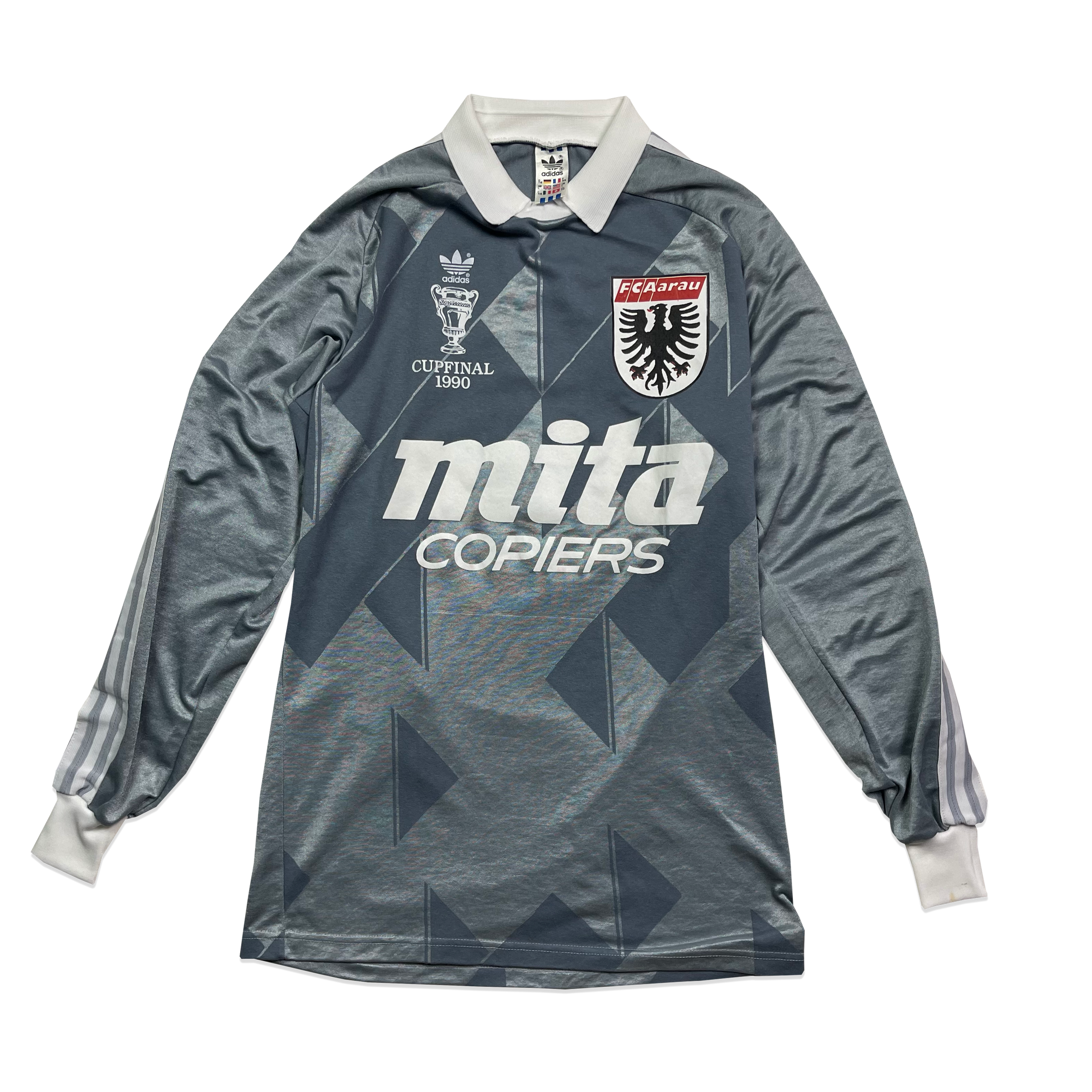 Maillot de Foot Cup Final 1990 - Adidas - Gris