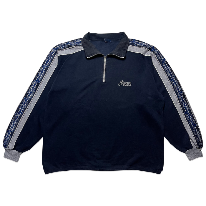 Sweatshirt - Asics - Bleu