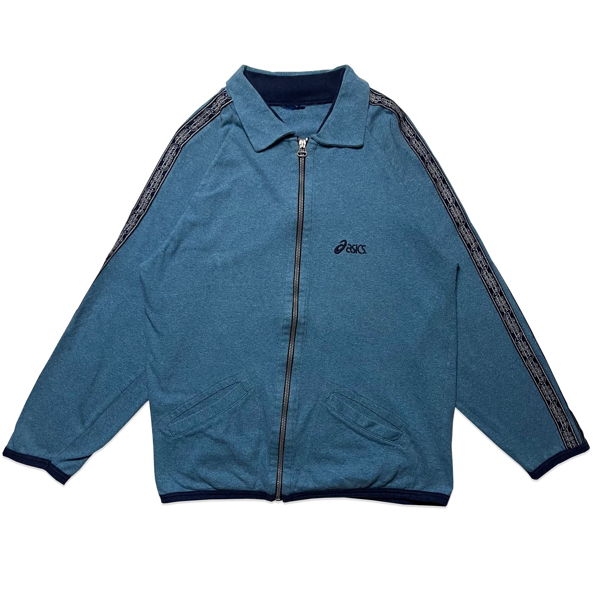 Sweatshirt - Asics - Bleu