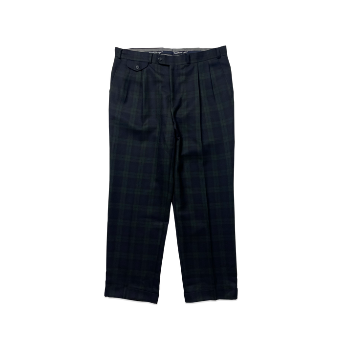 Pantalon Tartan - Burberry - Bleu