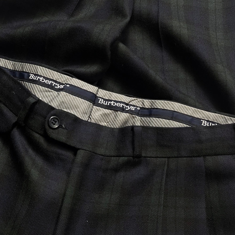 Pantalon Tartan - Burberry - Bleu