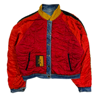 Veste en Jean - Closed Marithé + François Girbaud - Rouge