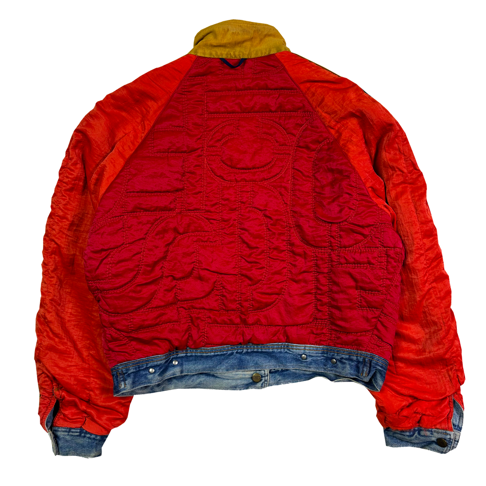 Veste en Jean - Closed Marithé + François Girbaud - Rouge