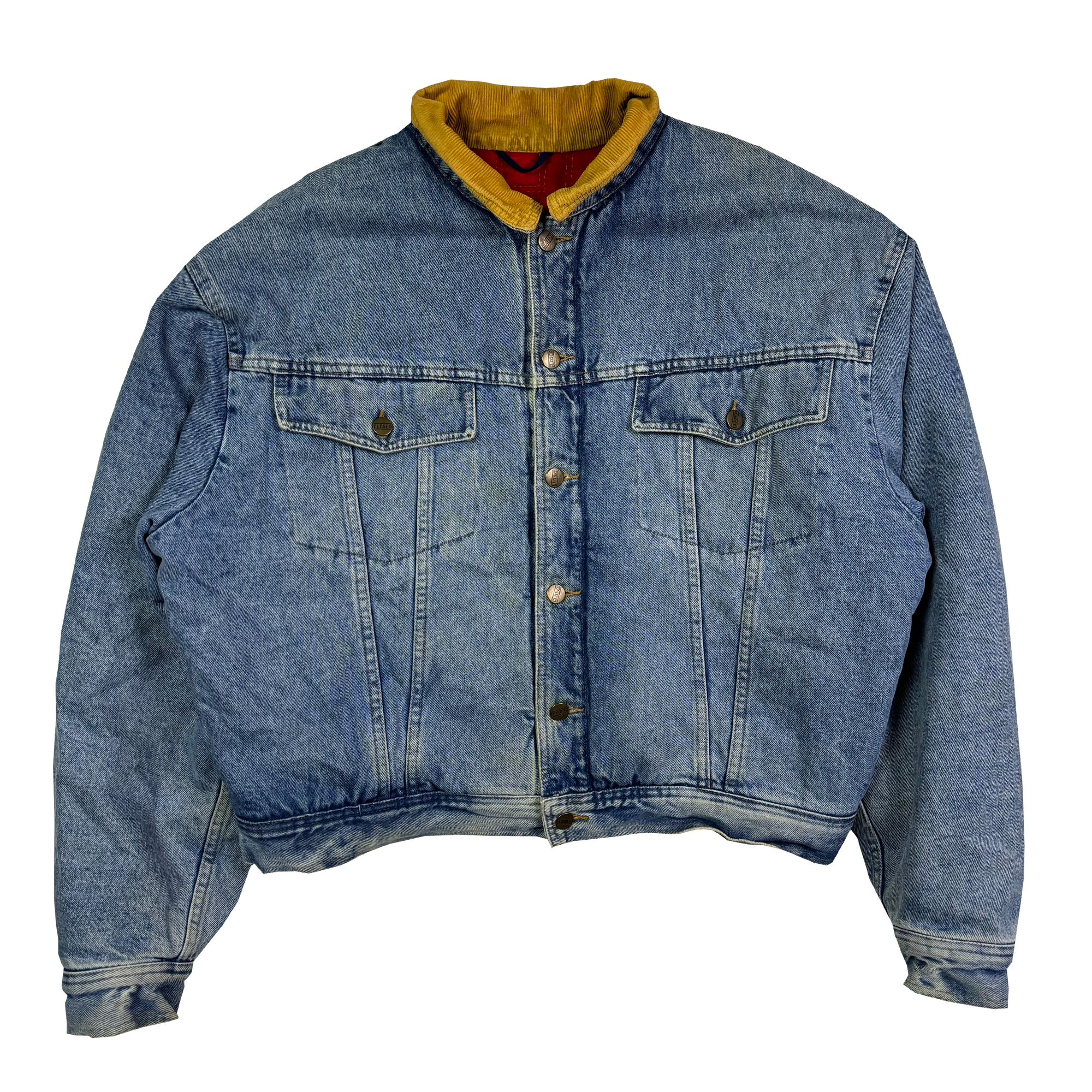 Veste en Jean - Closed Marithé + François Girbaud - Rouge