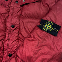 Parka Goose Down 2004 - Stone Island - Rouge