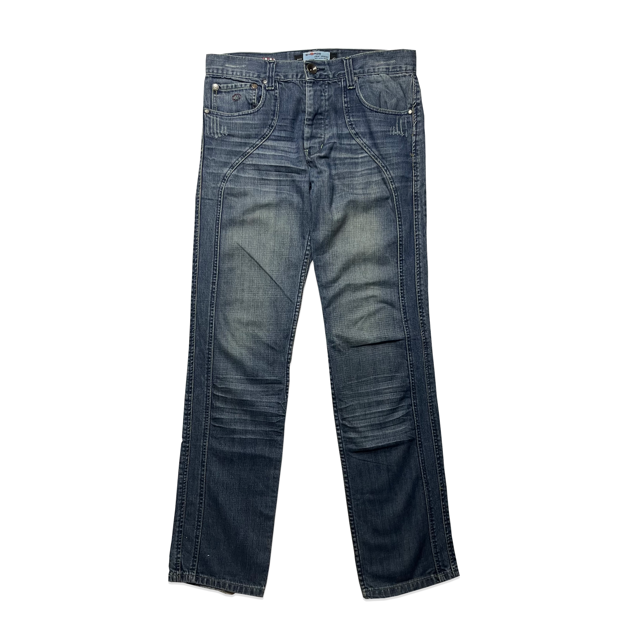 Pantalon Denim - Energie - Bleu