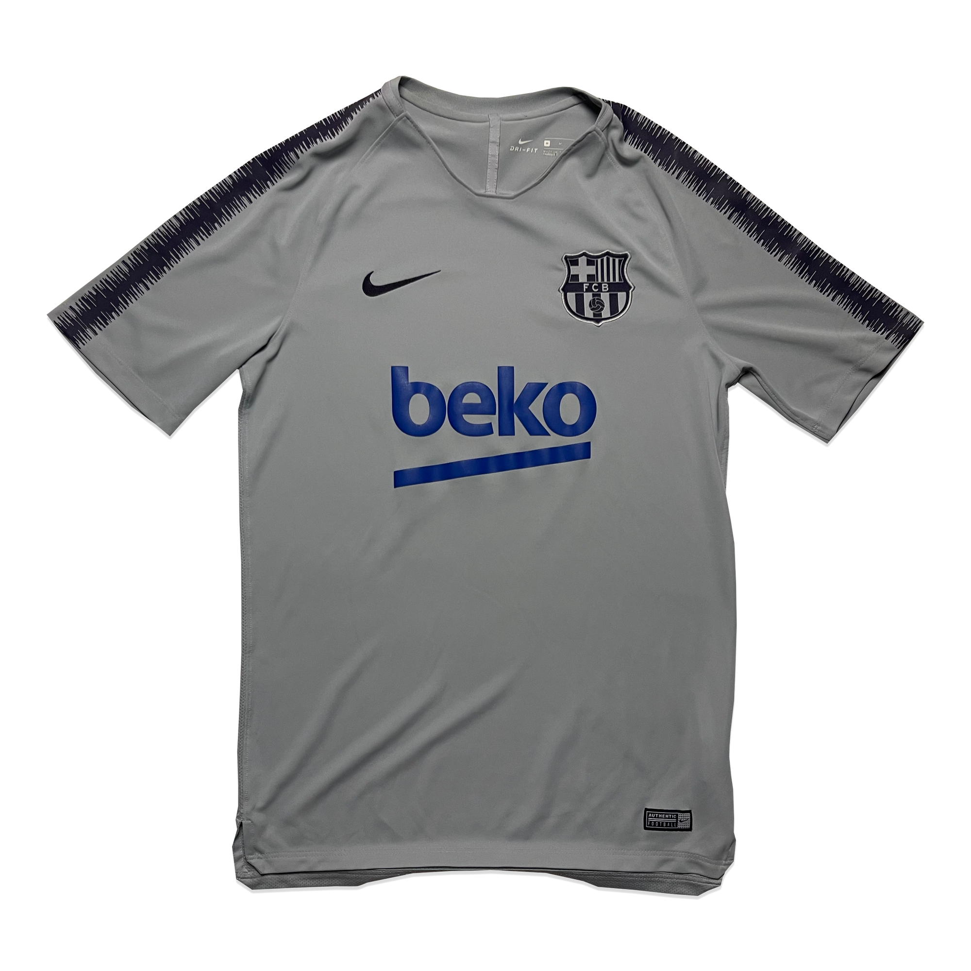 Maillot de Foot Barcelone - Nike - Gris