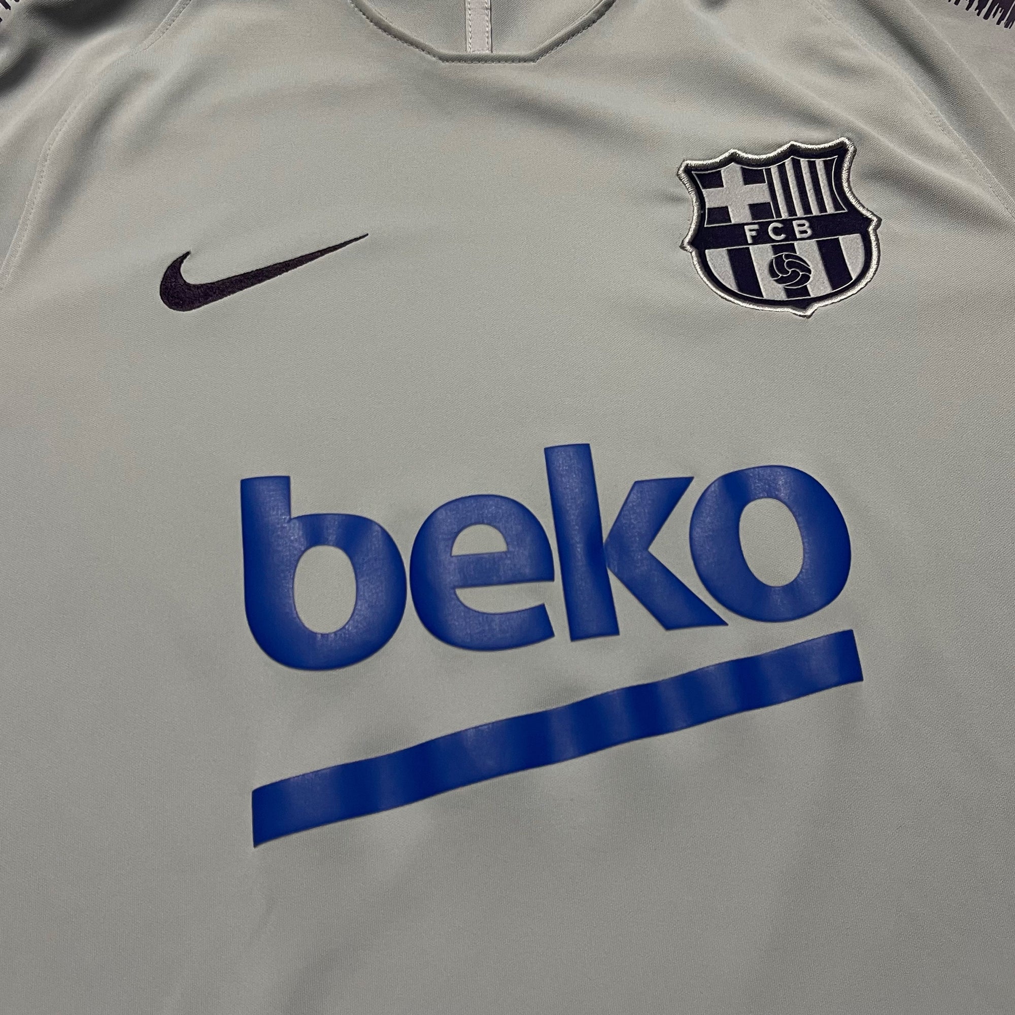 Maillot de Foot Barcelone - Nike - Gris