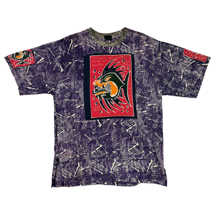 T-shirt - Fish - Purple