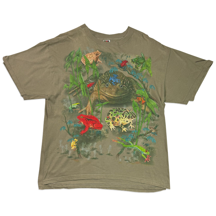T-shirt - Frogs - Beige