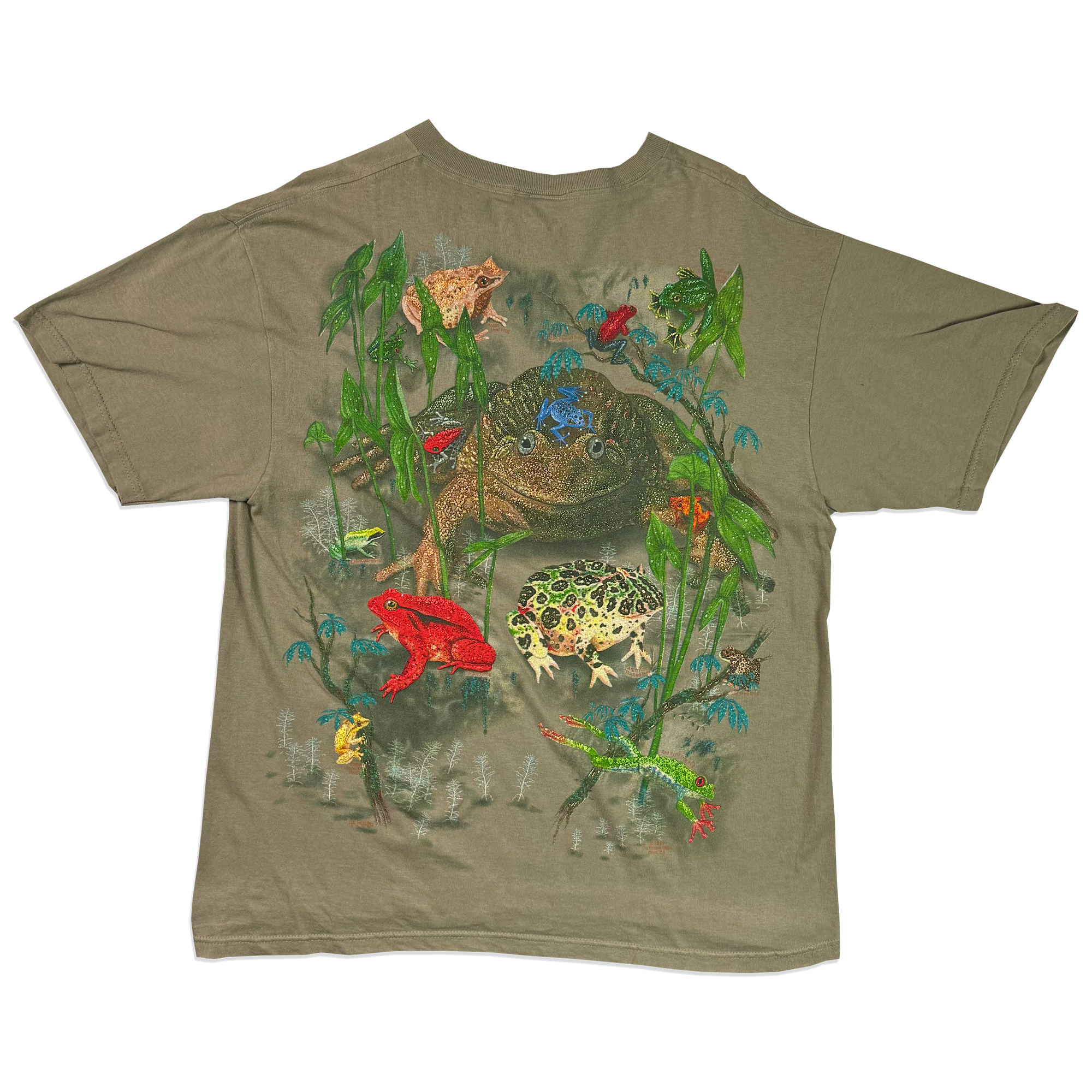 T-shirt - Frogs - Beige