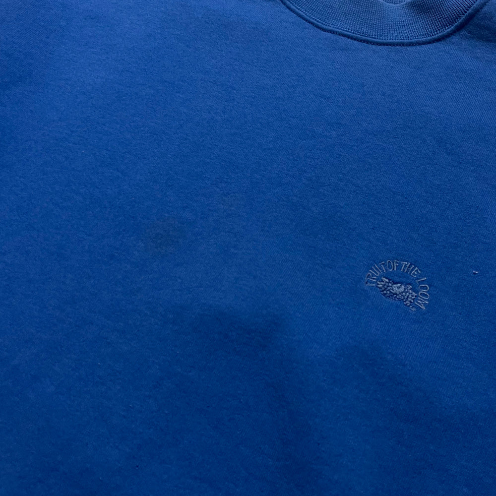 Sweatshirt - Fruit Of The Loom - Bleu