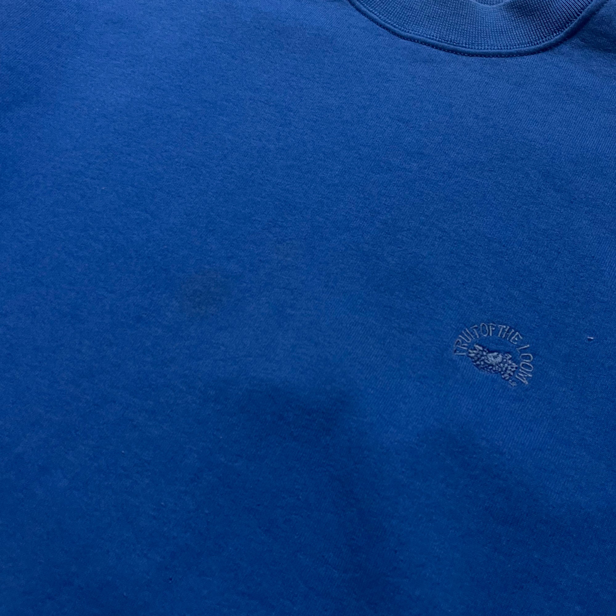 Sweatshirt - Fruit Of The Loom - Bleu