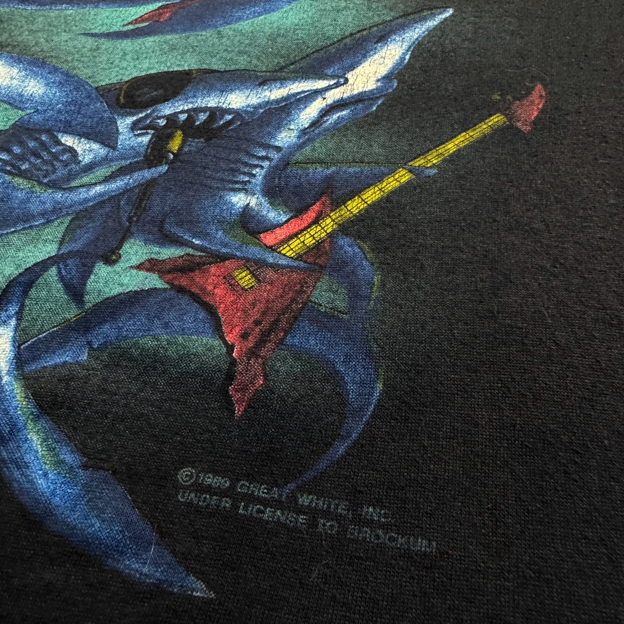T-shirt Great White Tour 1989 - Black