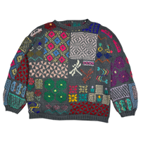 Pull - Crochet - multicolore