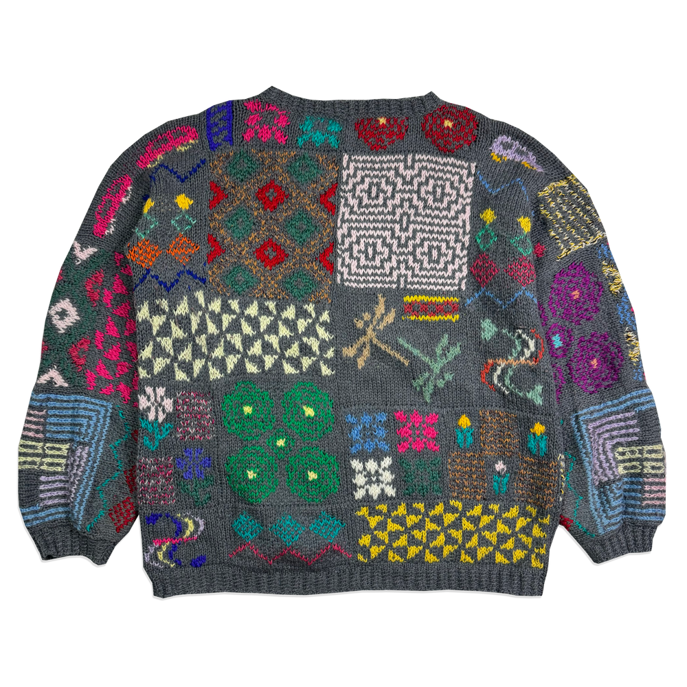 Pull - Crochet - multicolore