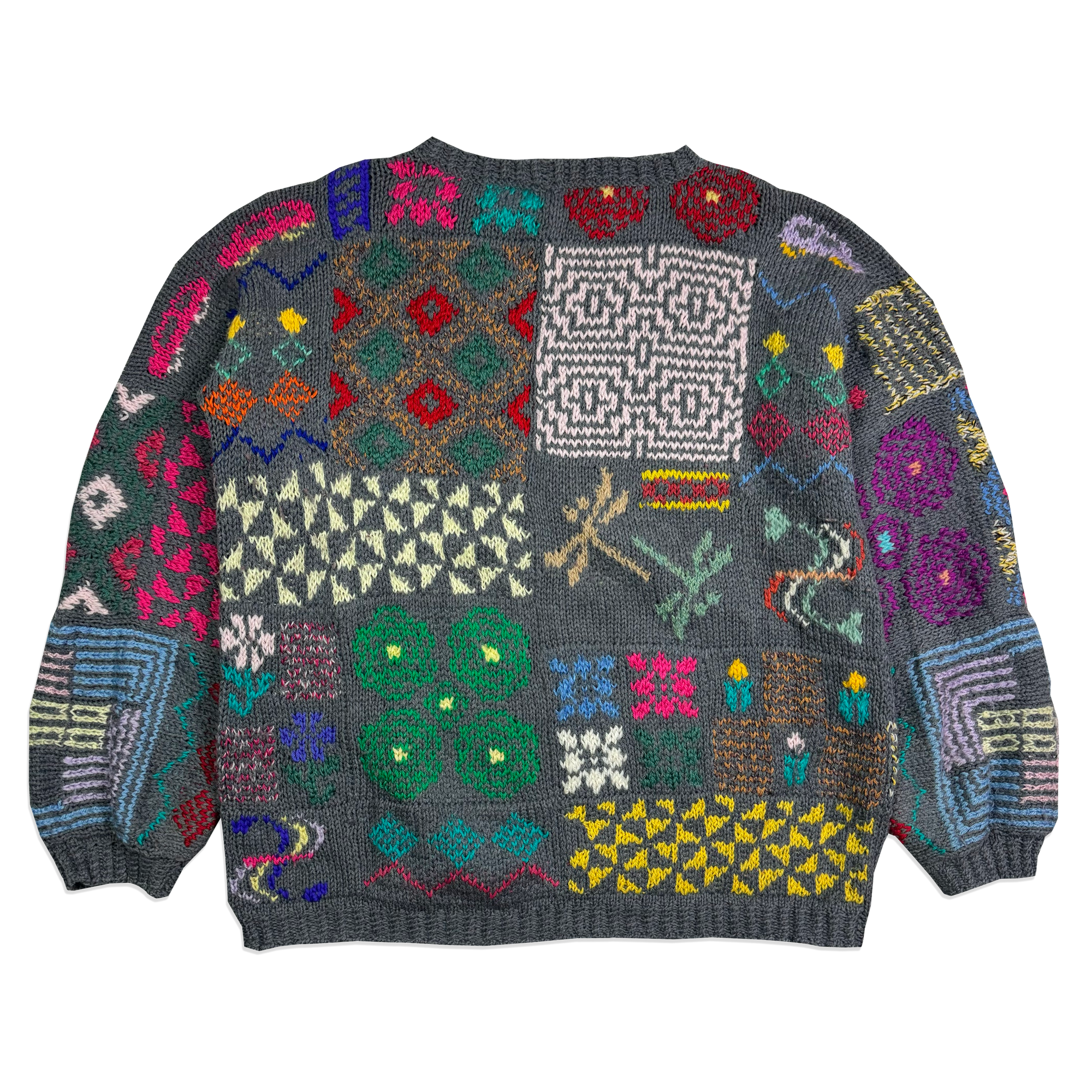 Pull - Crochet - multicolore