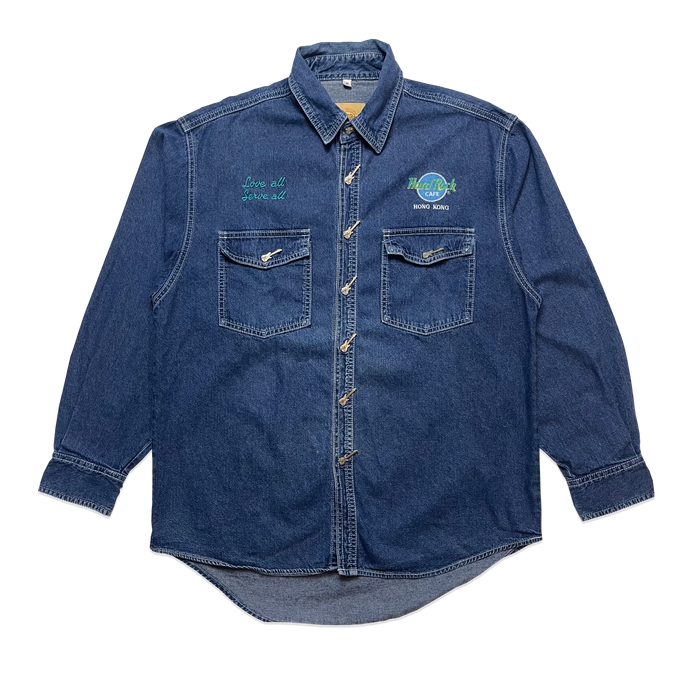 Chemise - Hard Rock Café Hong Kong - Bleu