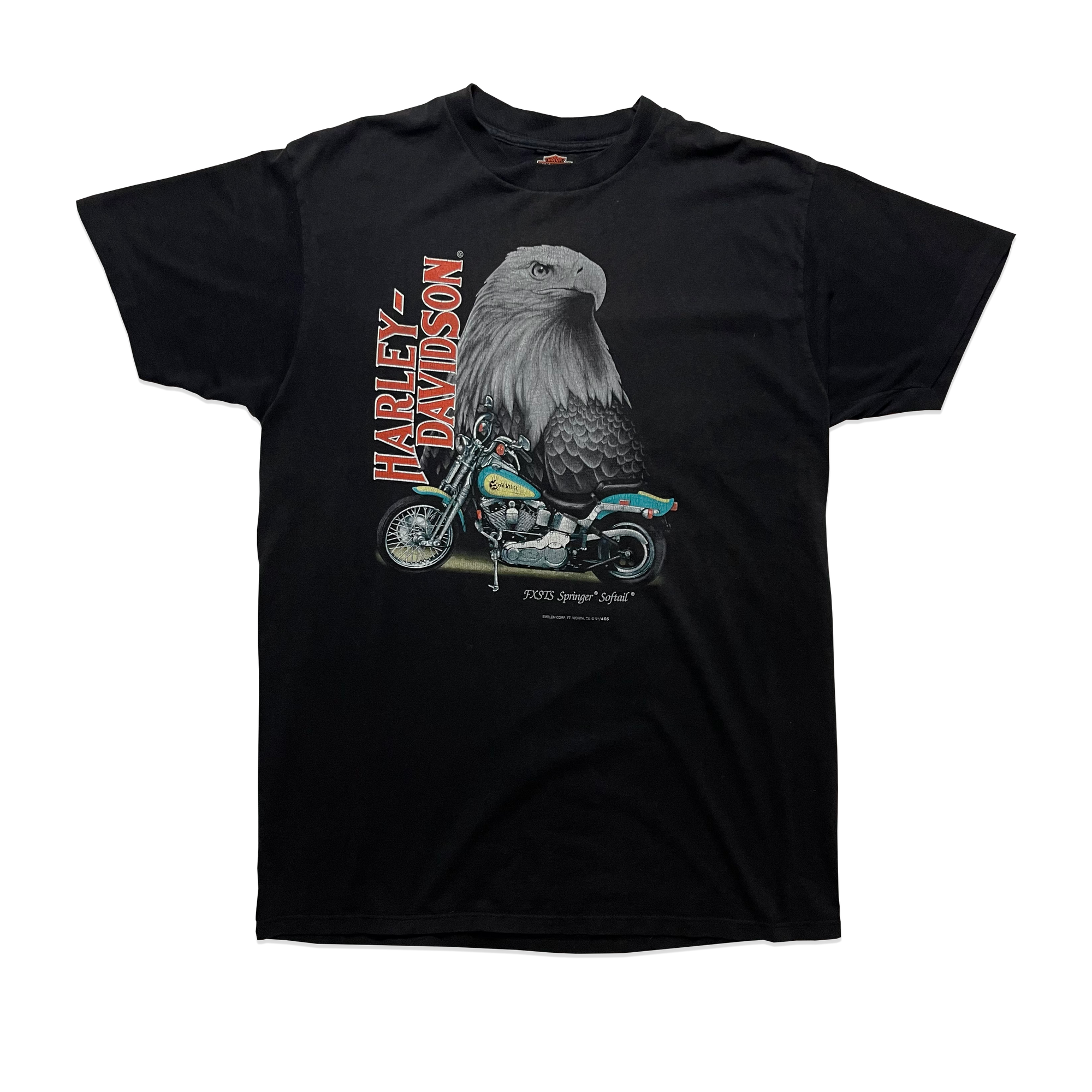 T-shirt - Harley Davidson - Noir