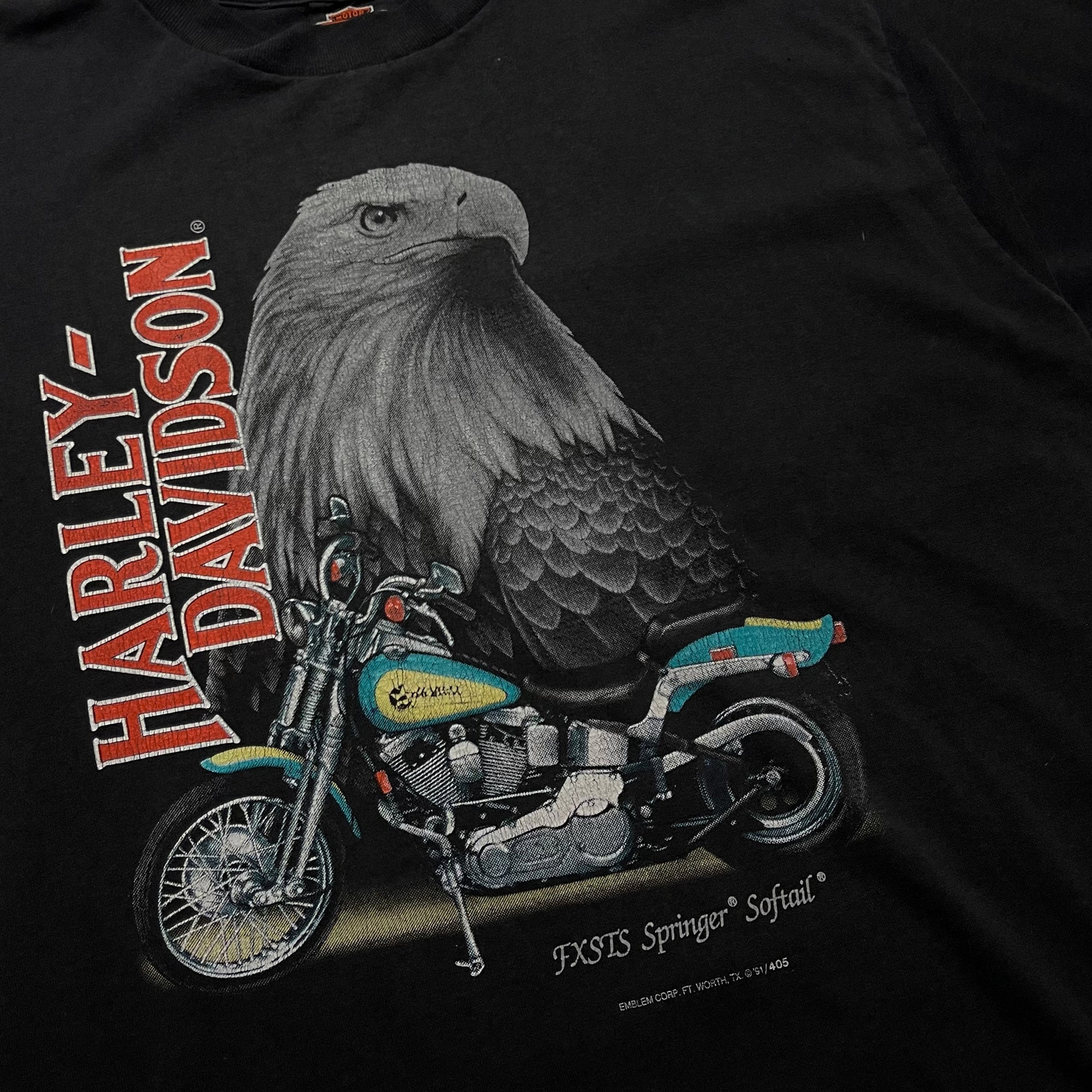 T-shirt - Harley Davidson - Noir