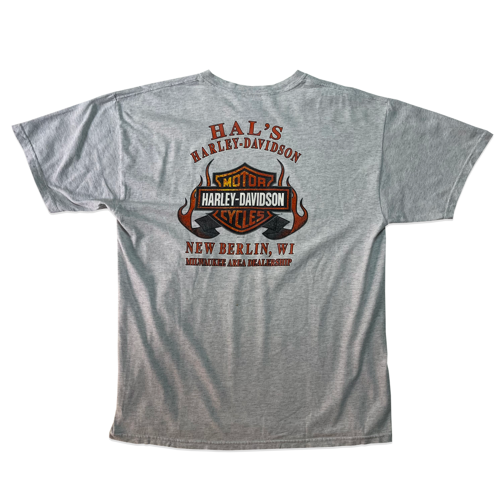 T-shirt - Harley Davidson - Gris