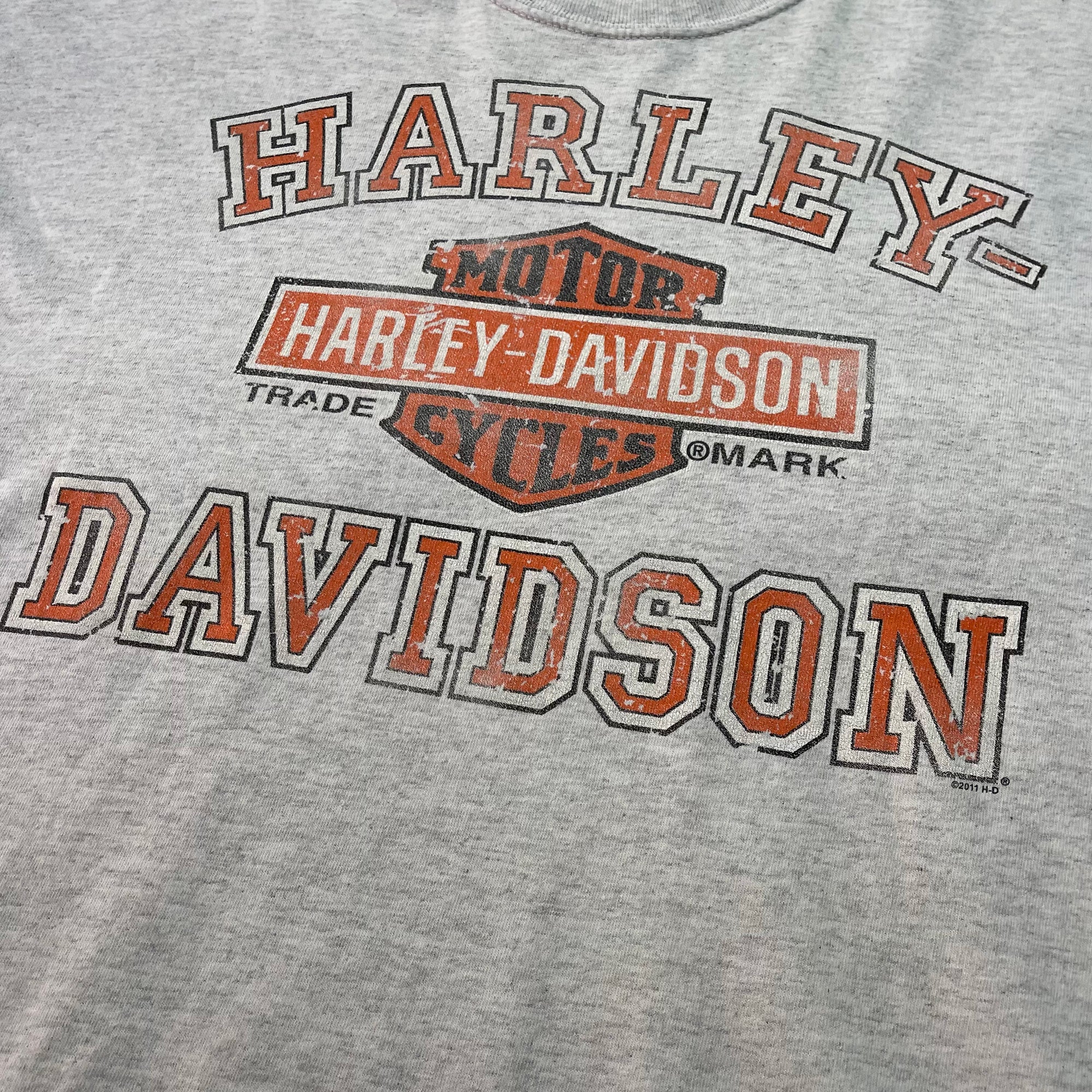 T-shirt - Harley Davidson - Gris