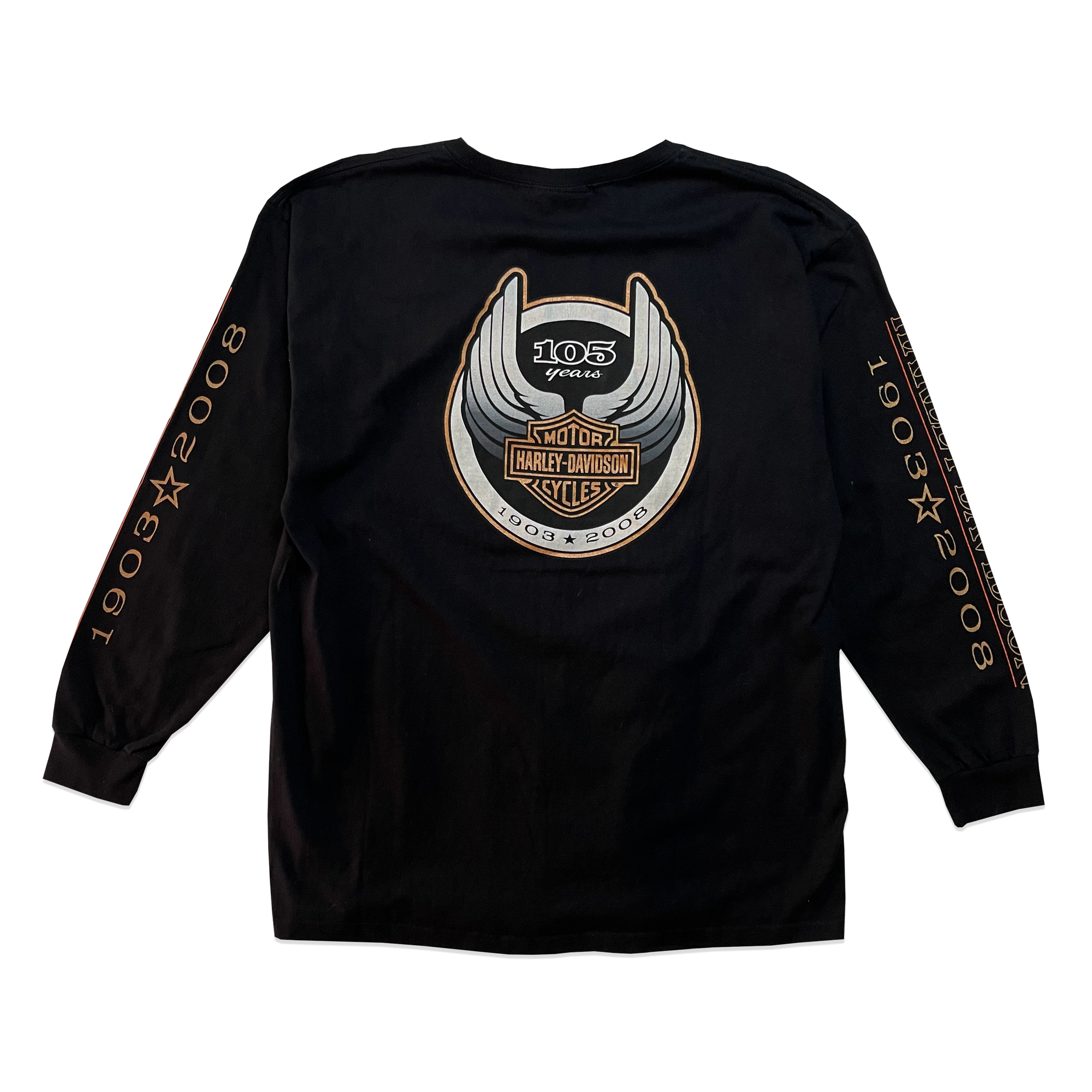 T-shirt - Harley Davidson - Noir