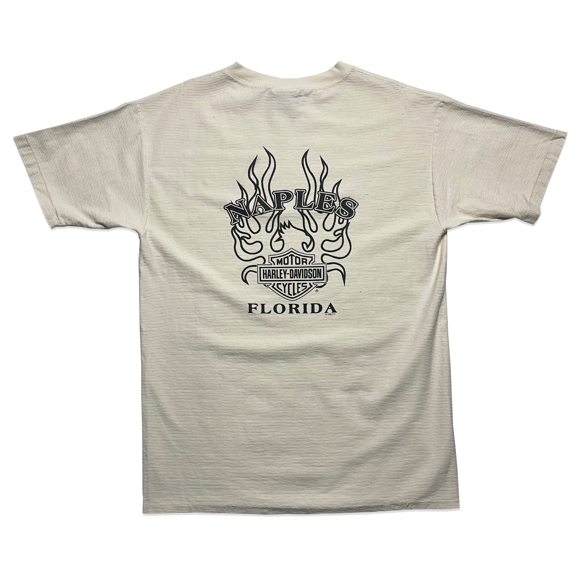 T-shirt - Harley Davidson - Beige