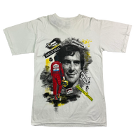 T-shirt - Ayrton Senna F1 - Blanc