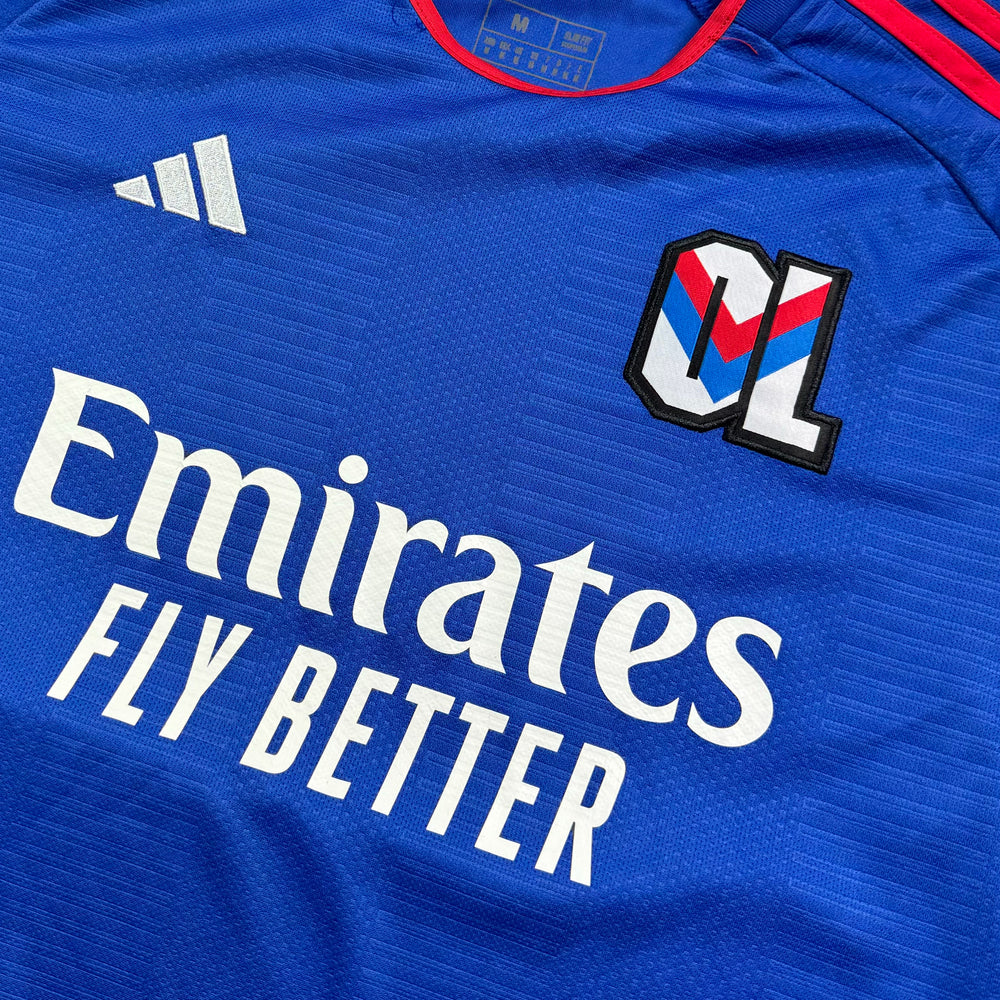 Maillot de Foot Lyon - Adidas - Bleu