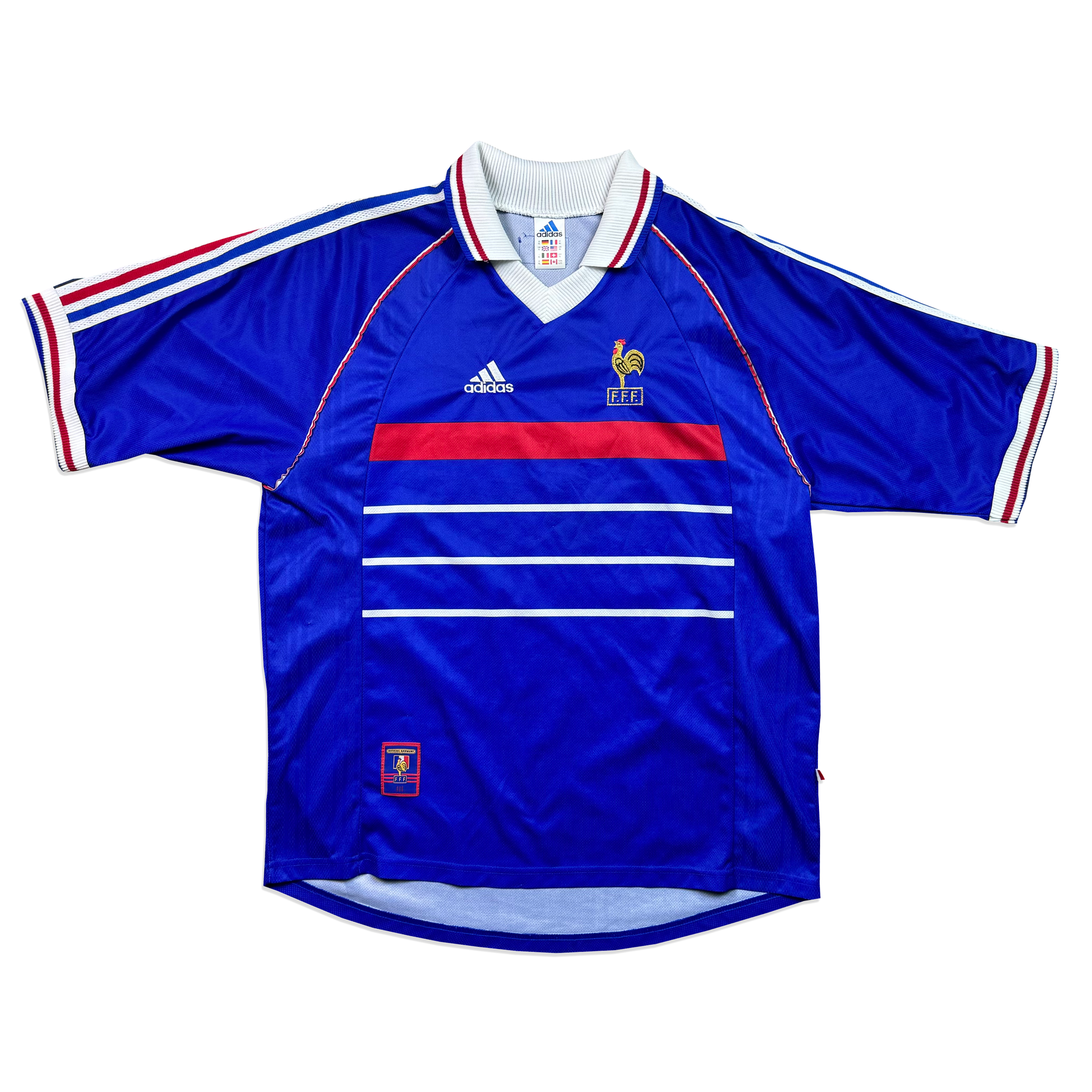 Maillot de Foot France - Adidas - Bleu