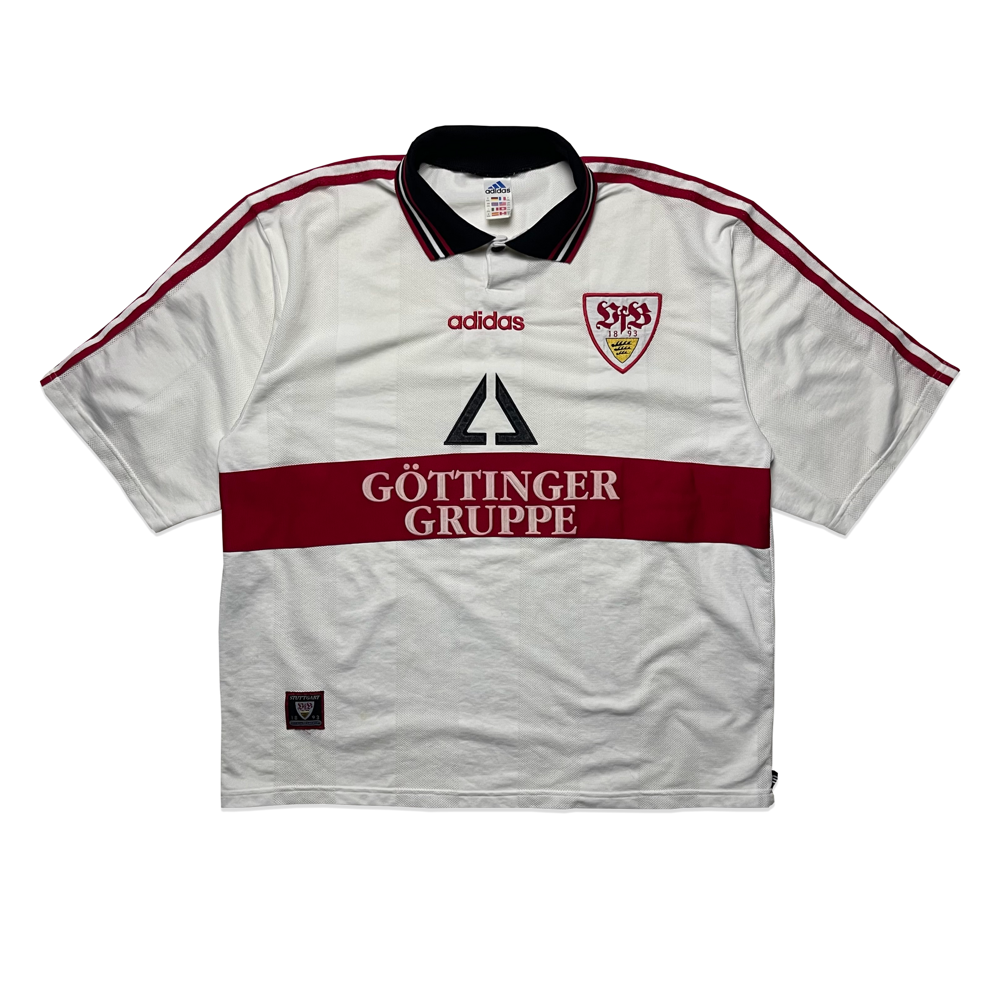 Maillot de foot Stuttgart - Adidas - Blanc