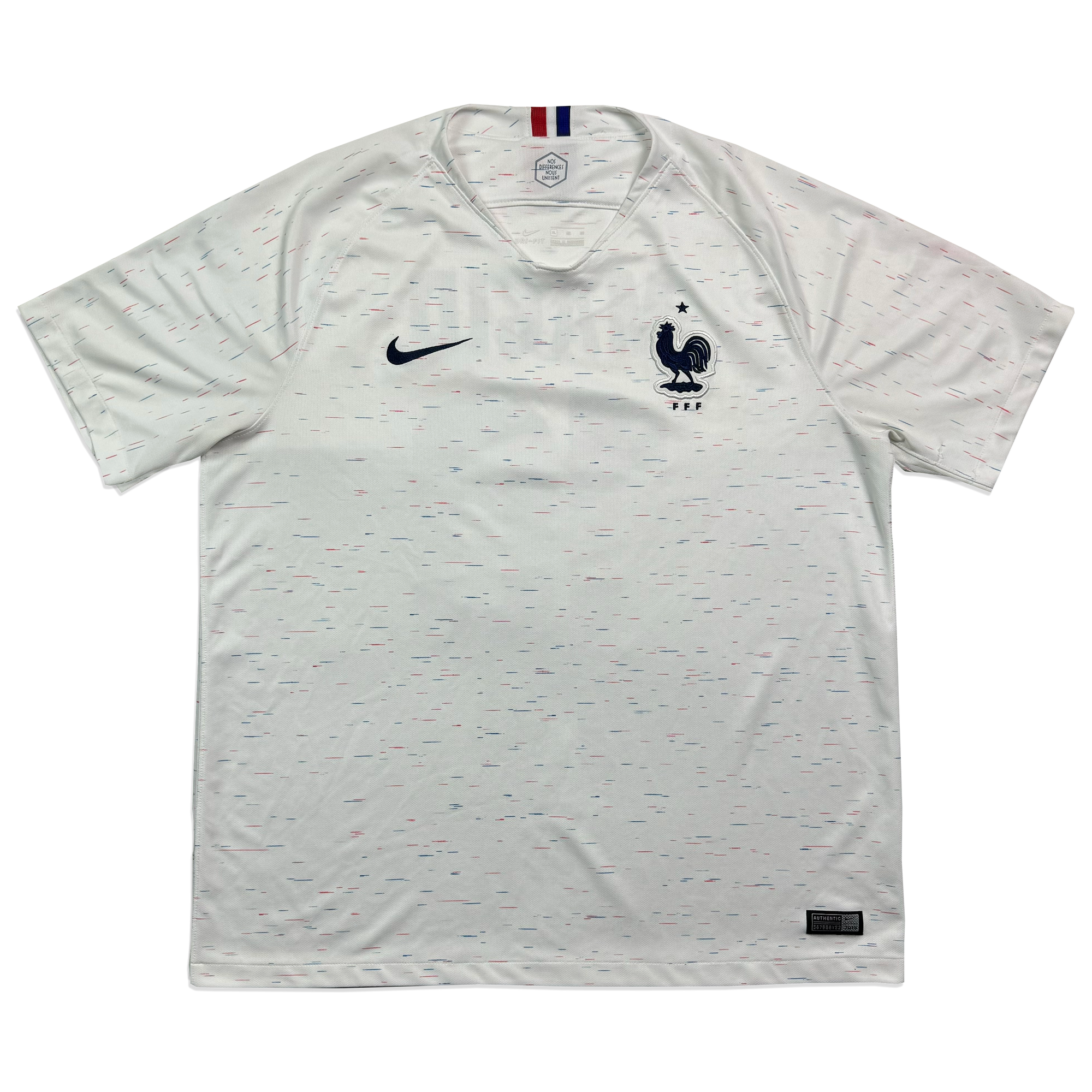 Maillot de Foot France - Adidas - Blanc