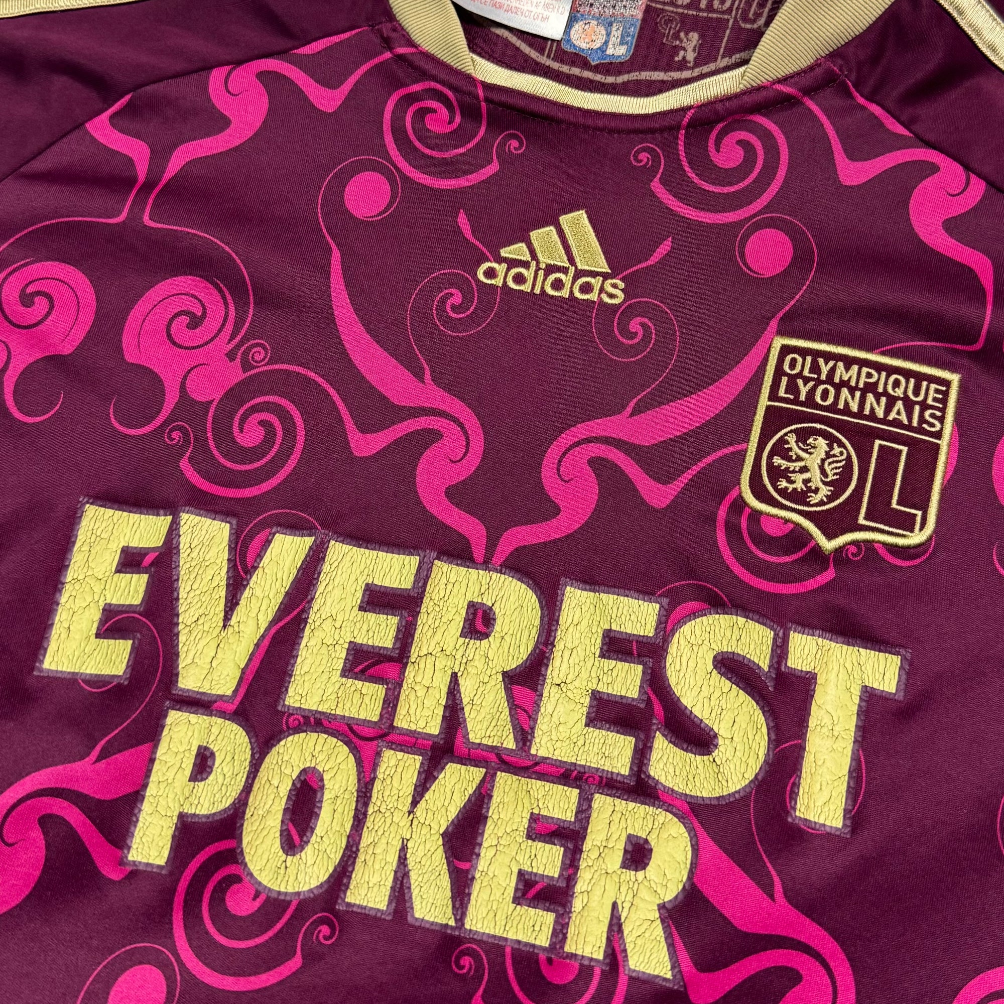 Maillot de Foot Lyon - Adidas - Violet
