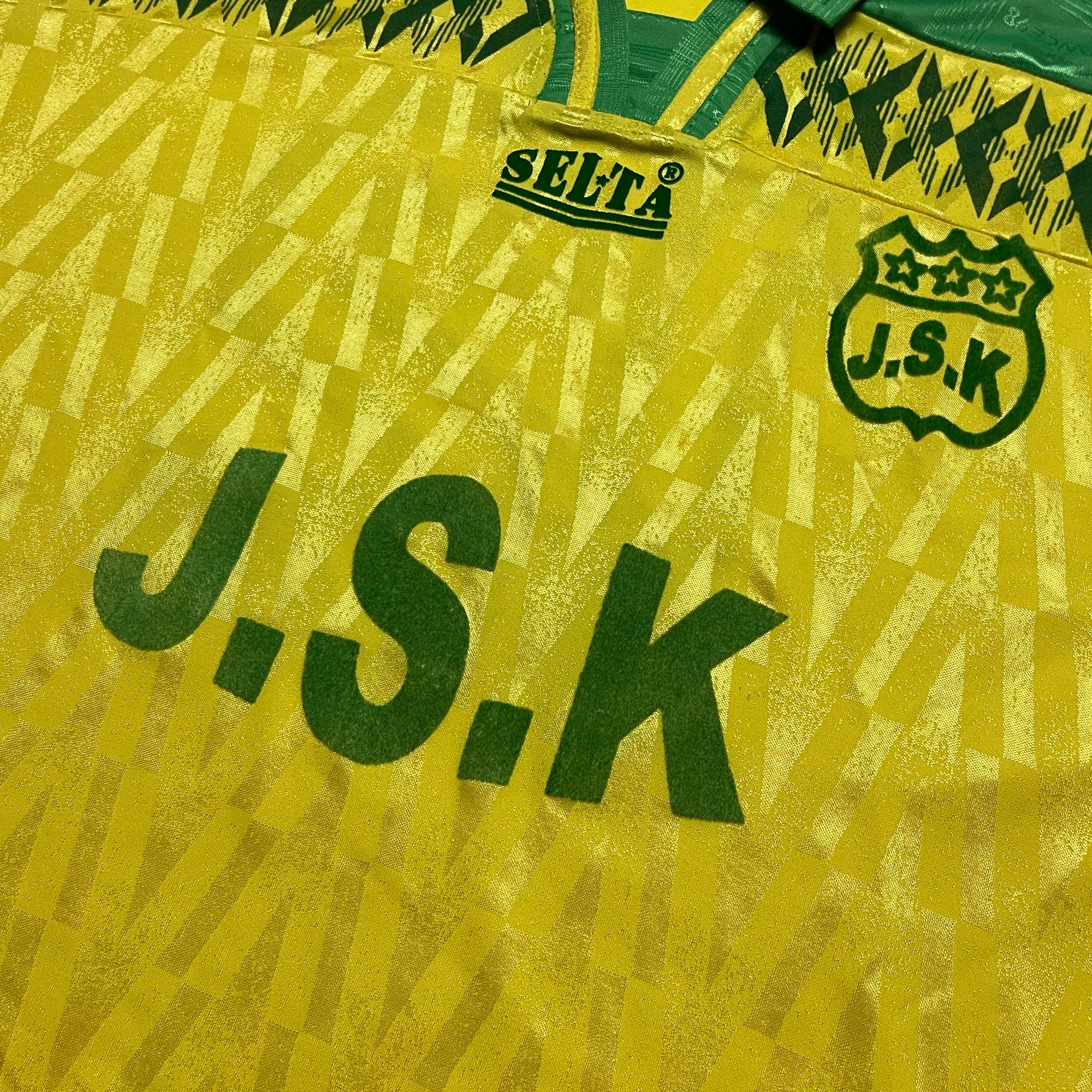 Maillot de foot J.S.K - SELTA - Jaune
