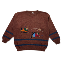 Pull - Funny - Marron
