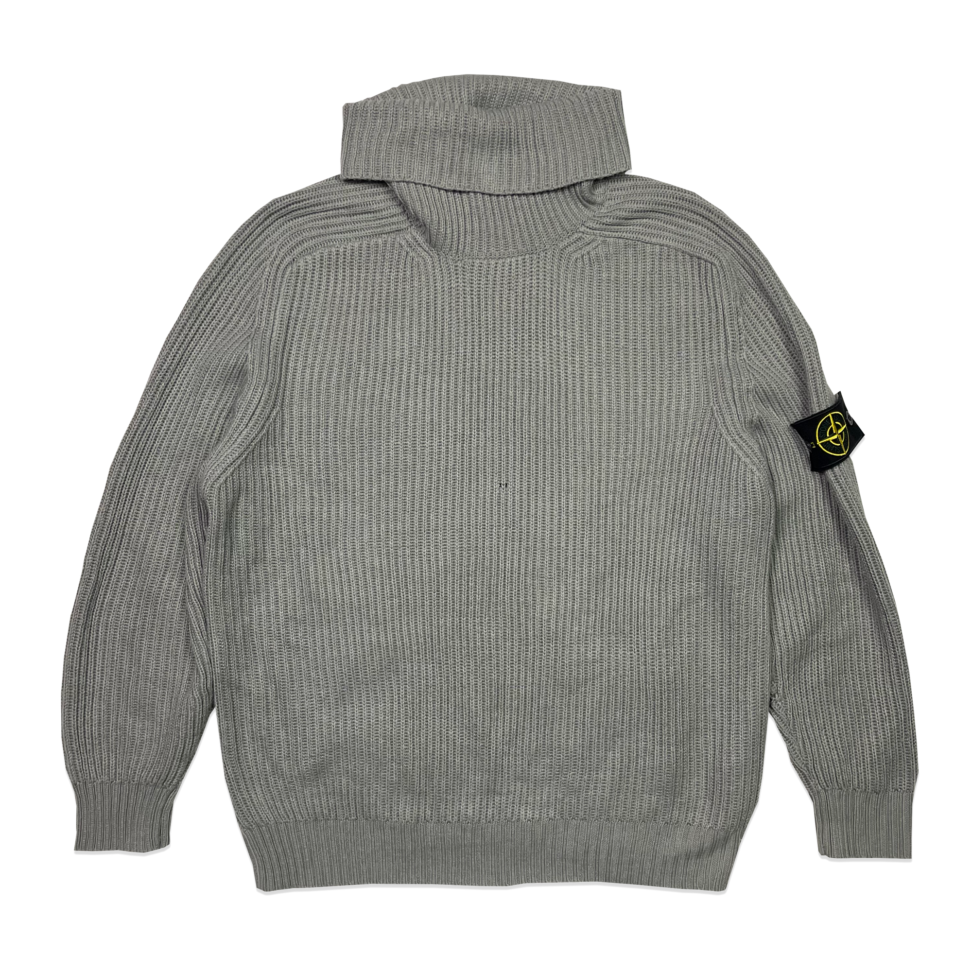 Pull Col Roulé 2018 - Stone Island - Gris