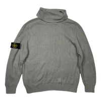 Pull Col Roulé 2018 - Stone Island - Gris