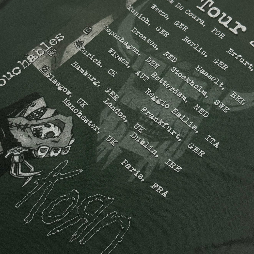 T-shirt - Korn World Tour 2002 - Green