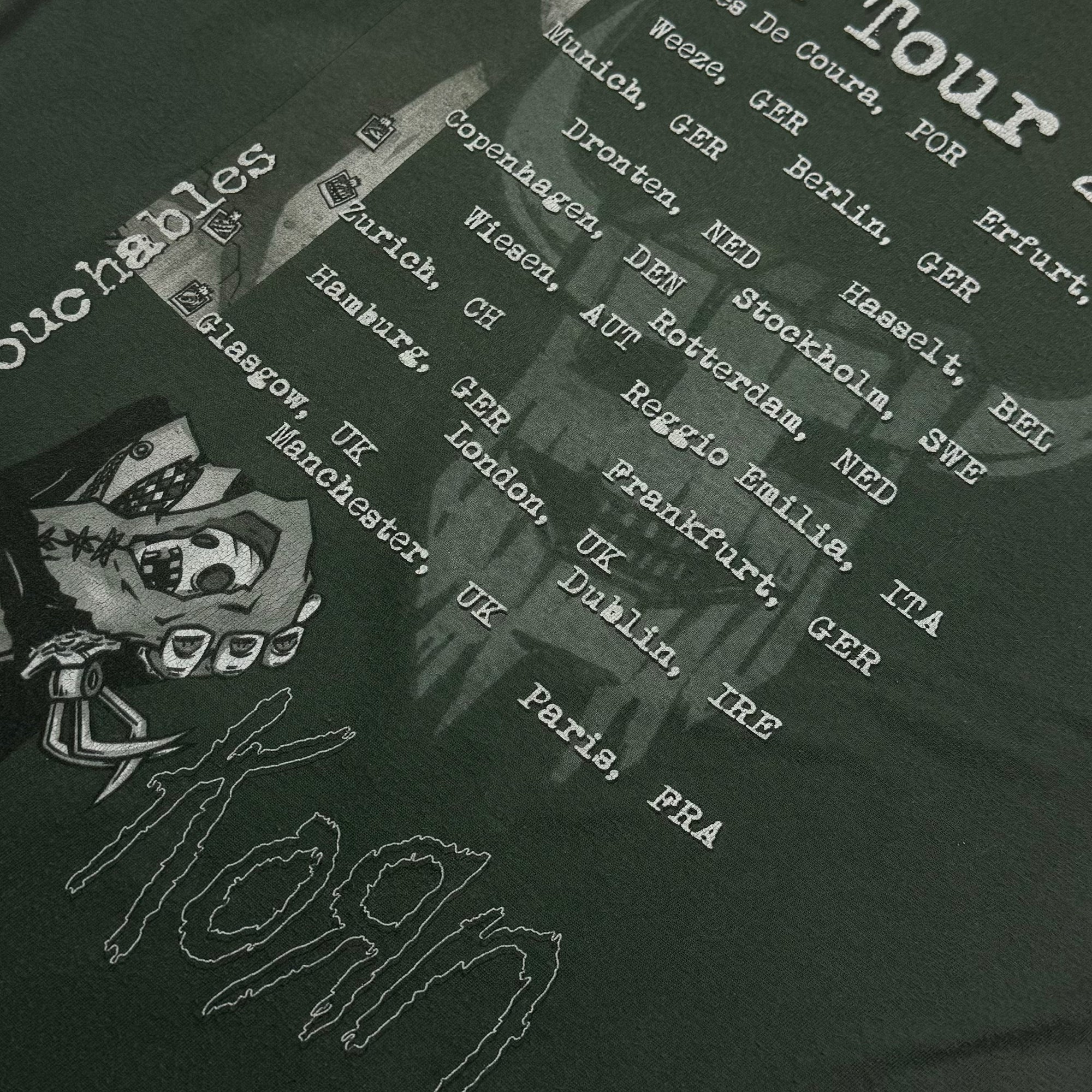 T-shirt - Korn World Tour 2002 - Green