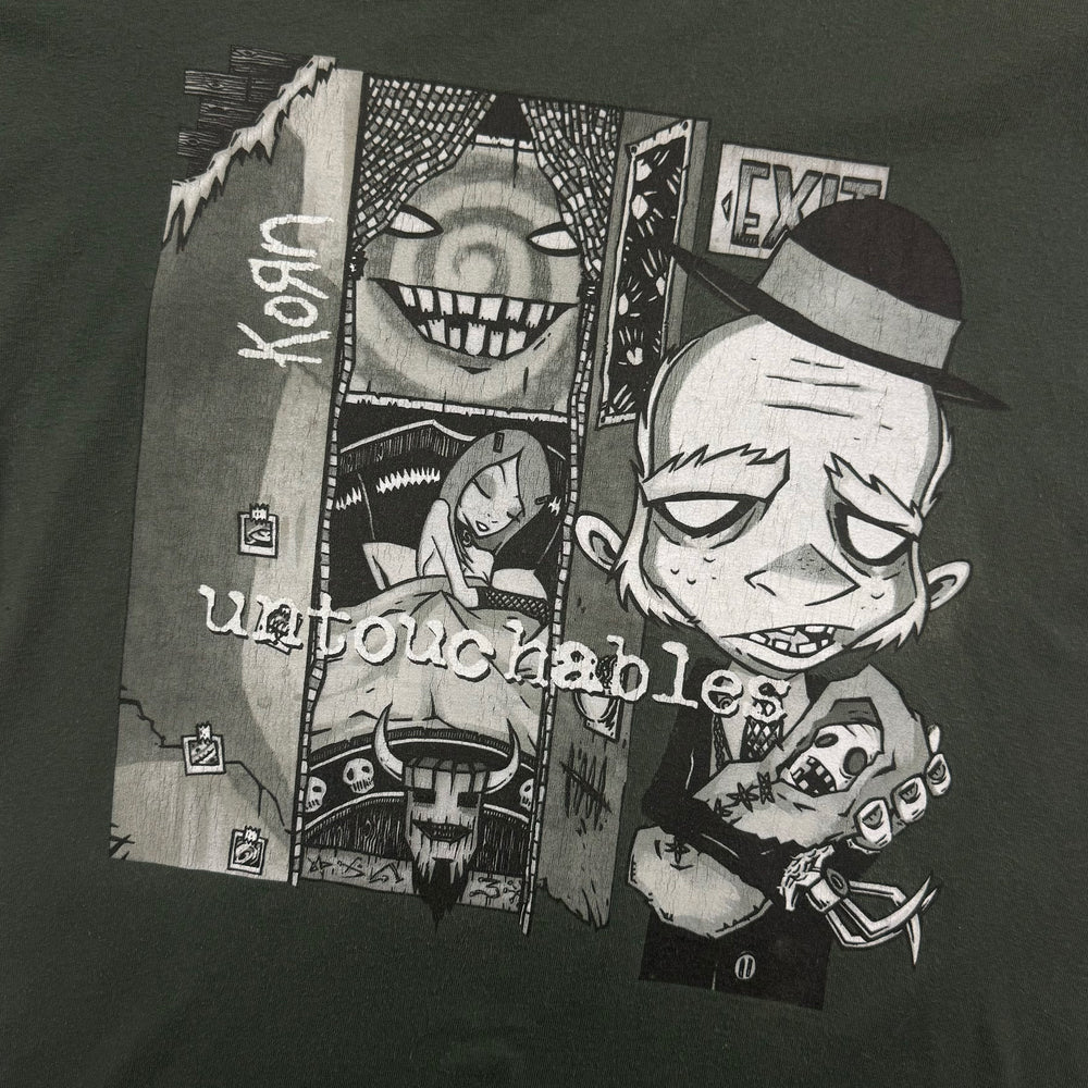 T-shirt - Korn World Tour 2002 - Green