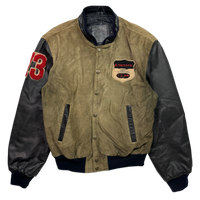 Veste en cuir - Kawasaki - Marron