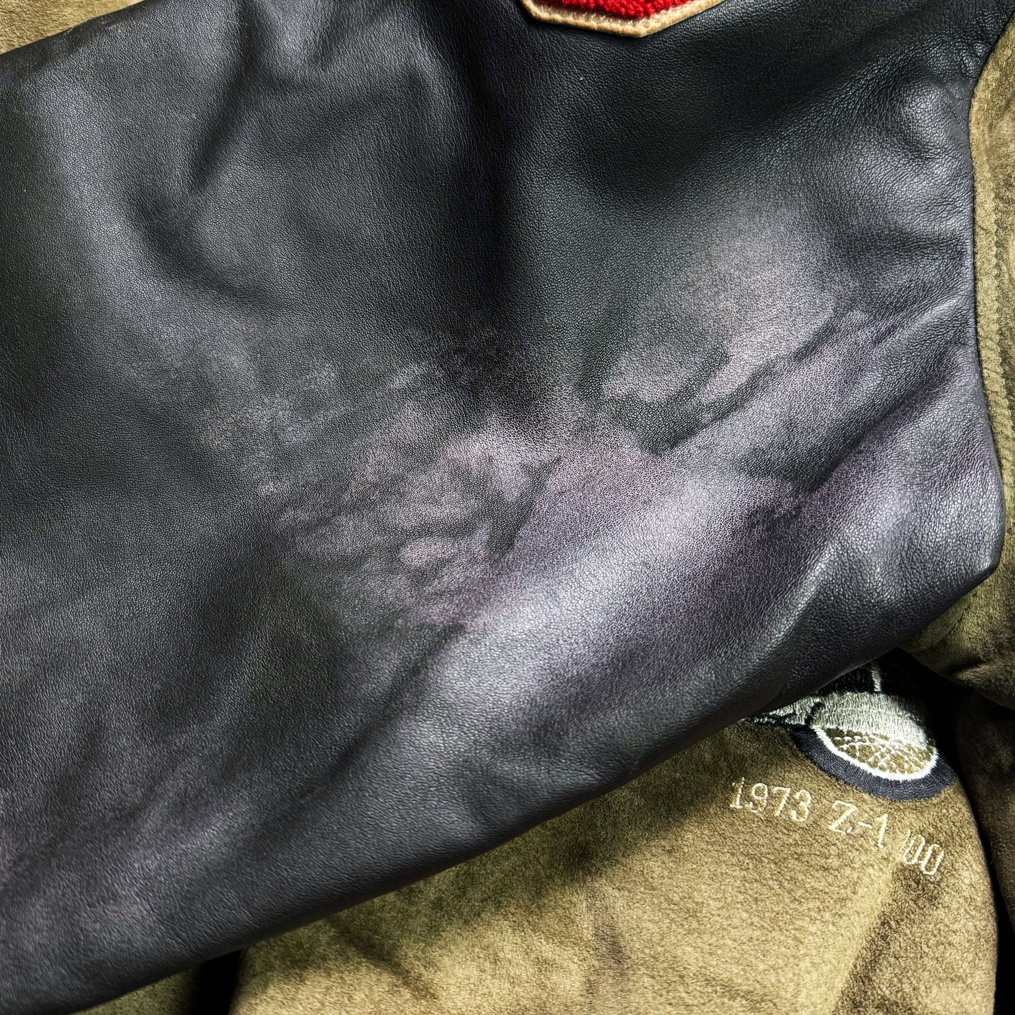 Veste en cuir - Kawasaki - Marron