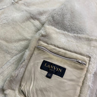 Veste en cuir - Lanvin - Beige