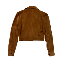 Veste en cuir - London - Marron