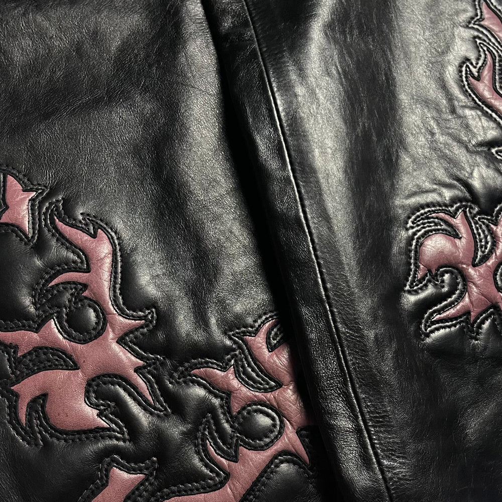 Pantalon Cuir - Redskins - Noir