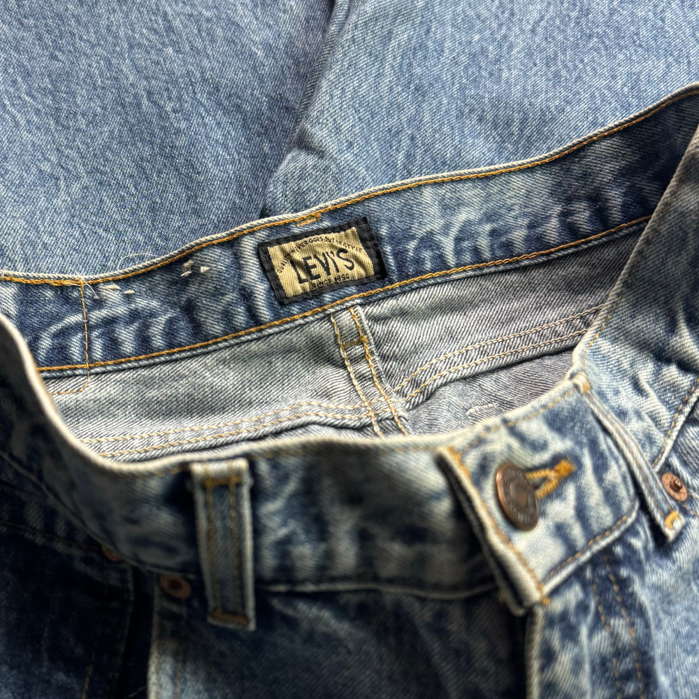 Mom Jeans - Levis SiverTab  - Bleu