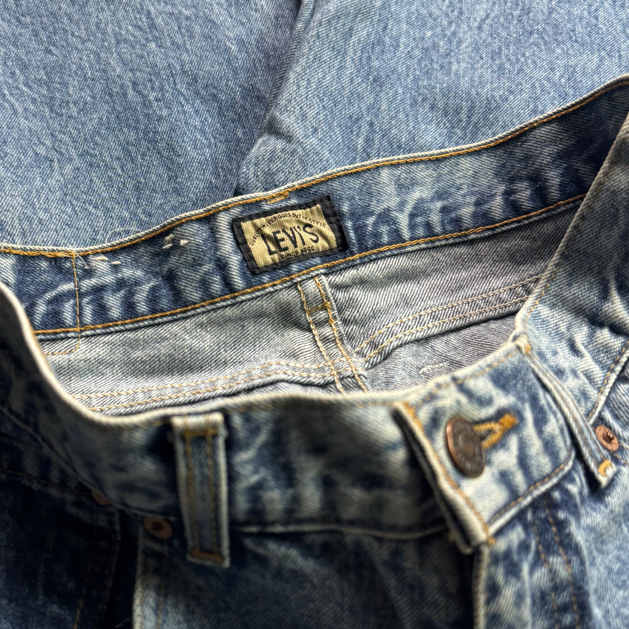 Mom Jeans - Levis SiverTab - Bleu