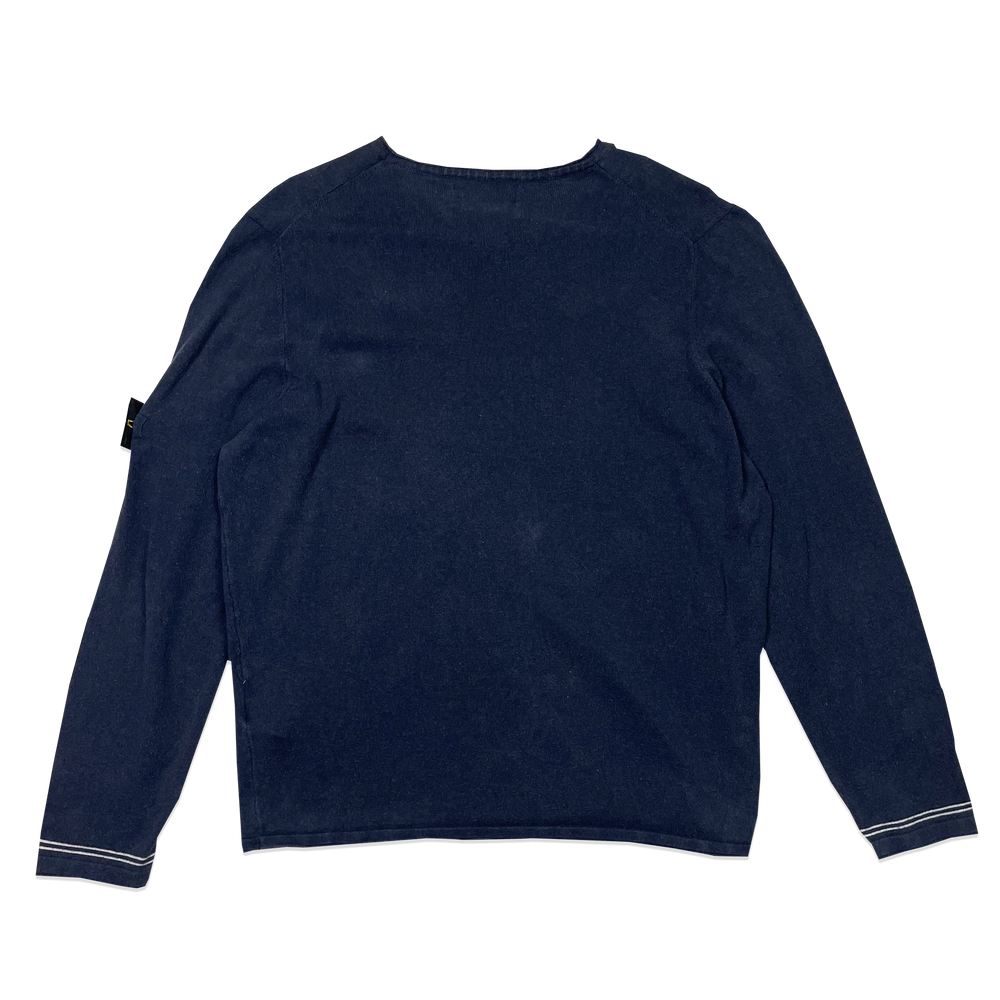 Pull Lightweat Knit Sweater 2018 - Stone Island - Bleu